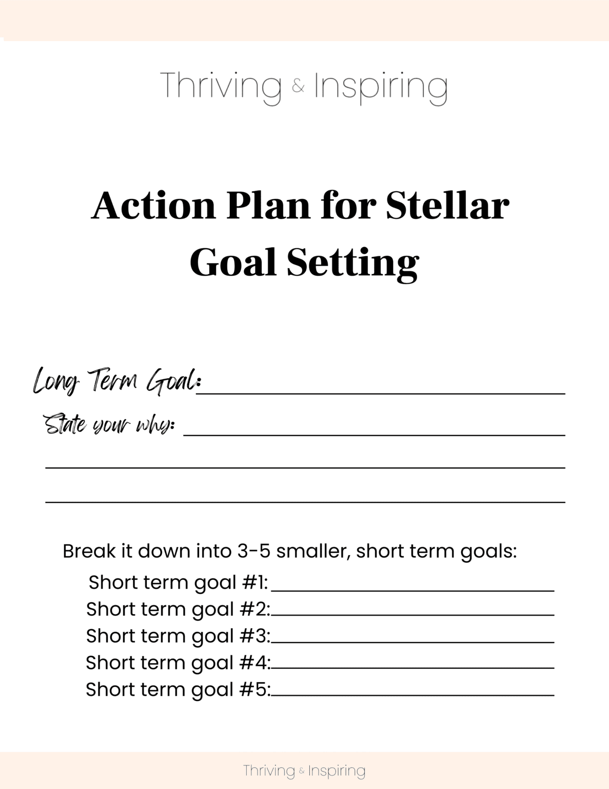 76 Weekly Goals Examples 6 Intentions For Better Focus