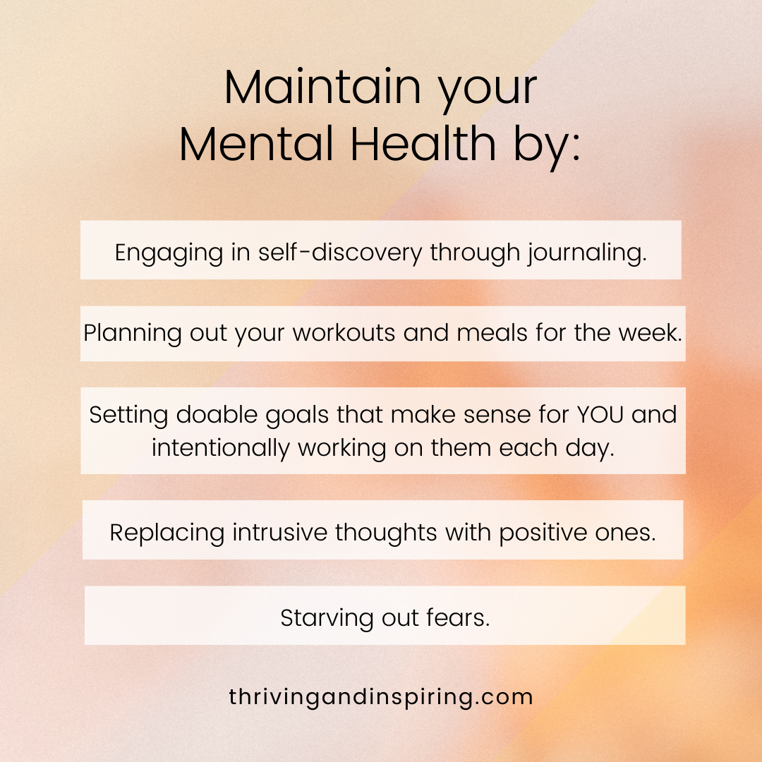 List of Free Mental Health & Wellness Worksheets | Thriving and Inspiring