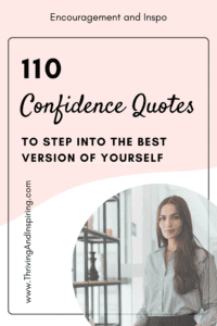 110 Confidence Quotes for Women: Be the Best Version YOU