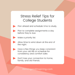 Best Stress Relieving Study Tips for College Students